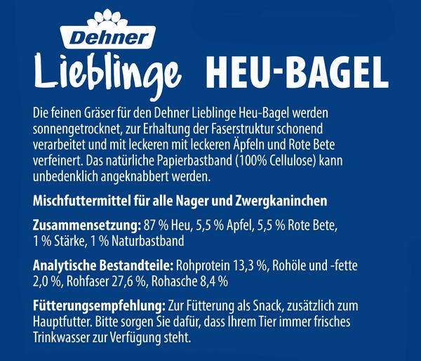 Dehner Lieblinge Heu-Bagel mit Apfel & Rote