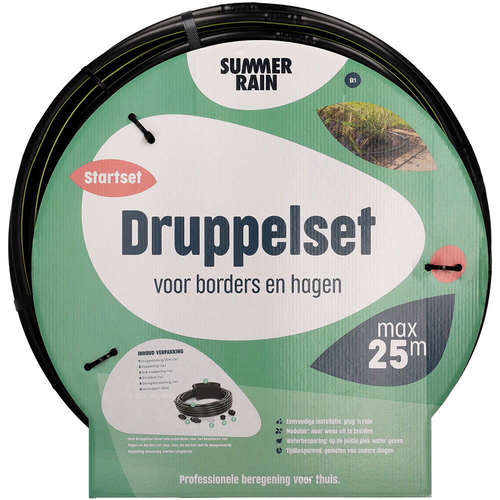SummerRain Borders en hagen - Druppelset - 25m - 25 m