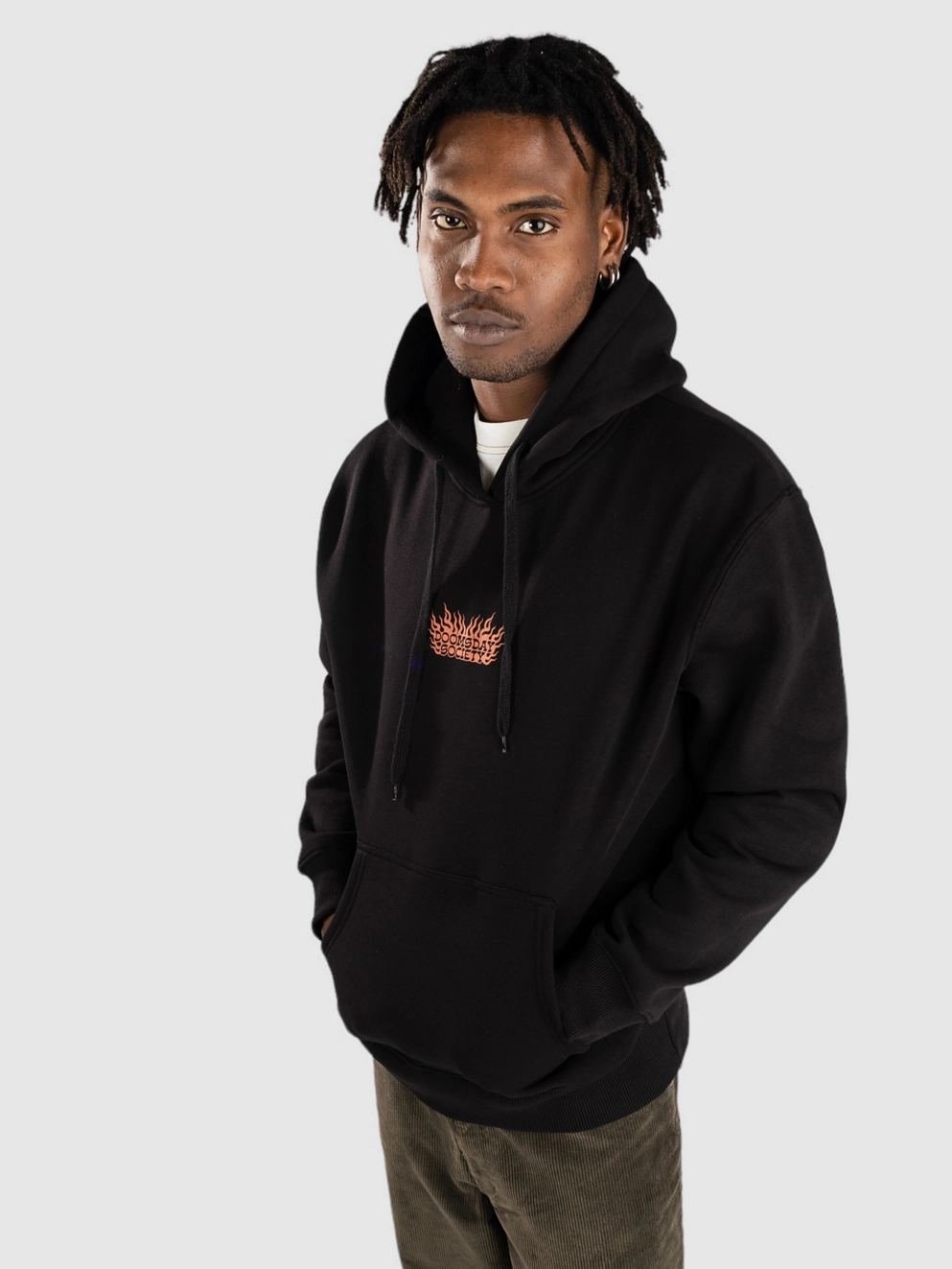 Doomsday Society Mental Cage Hoodie black