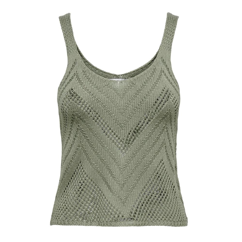 JDY Débardeur Vert Beige Femme JDY Sun