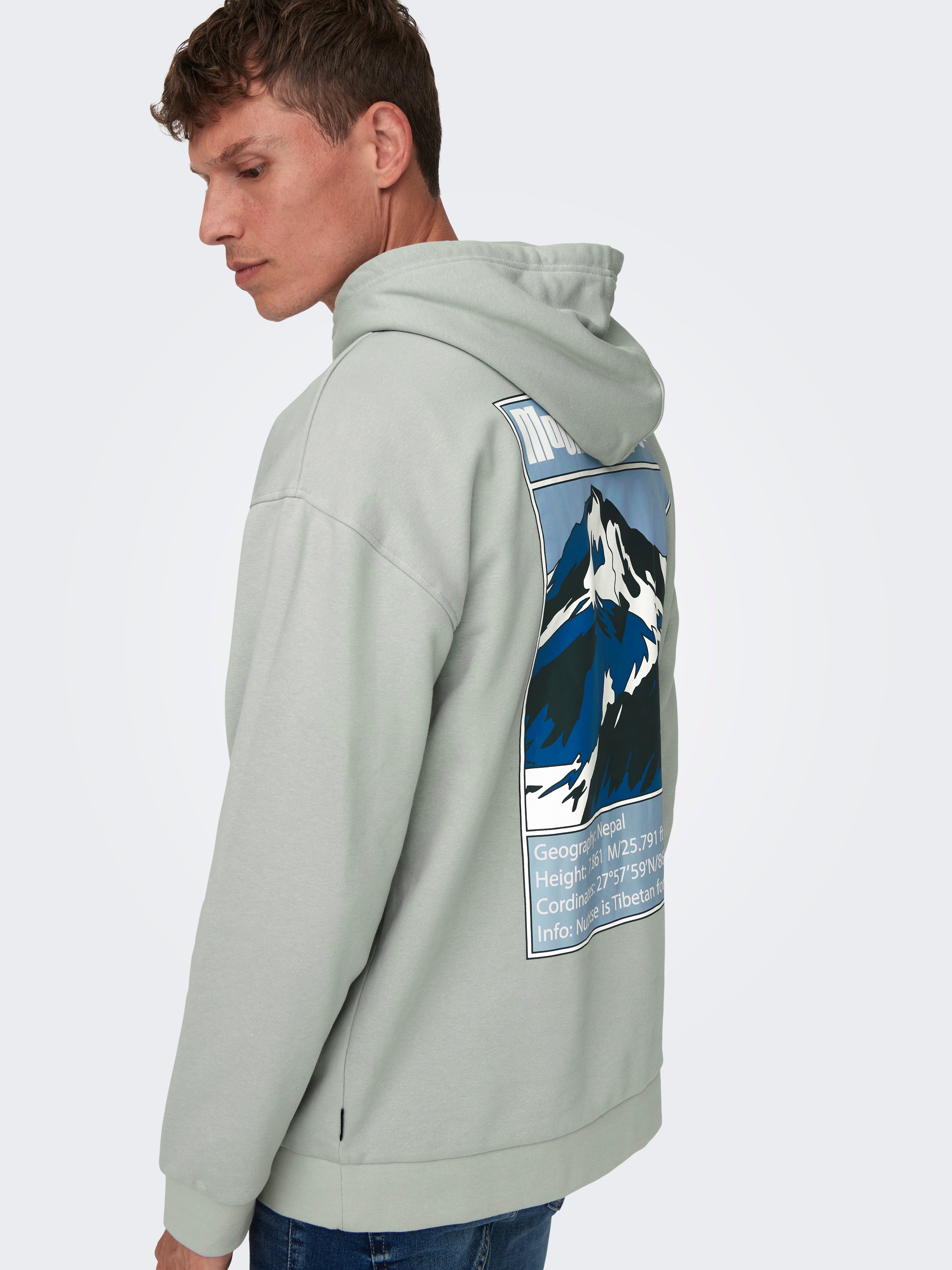 ONSTYLAN Sweatshirt Mirage Gray
