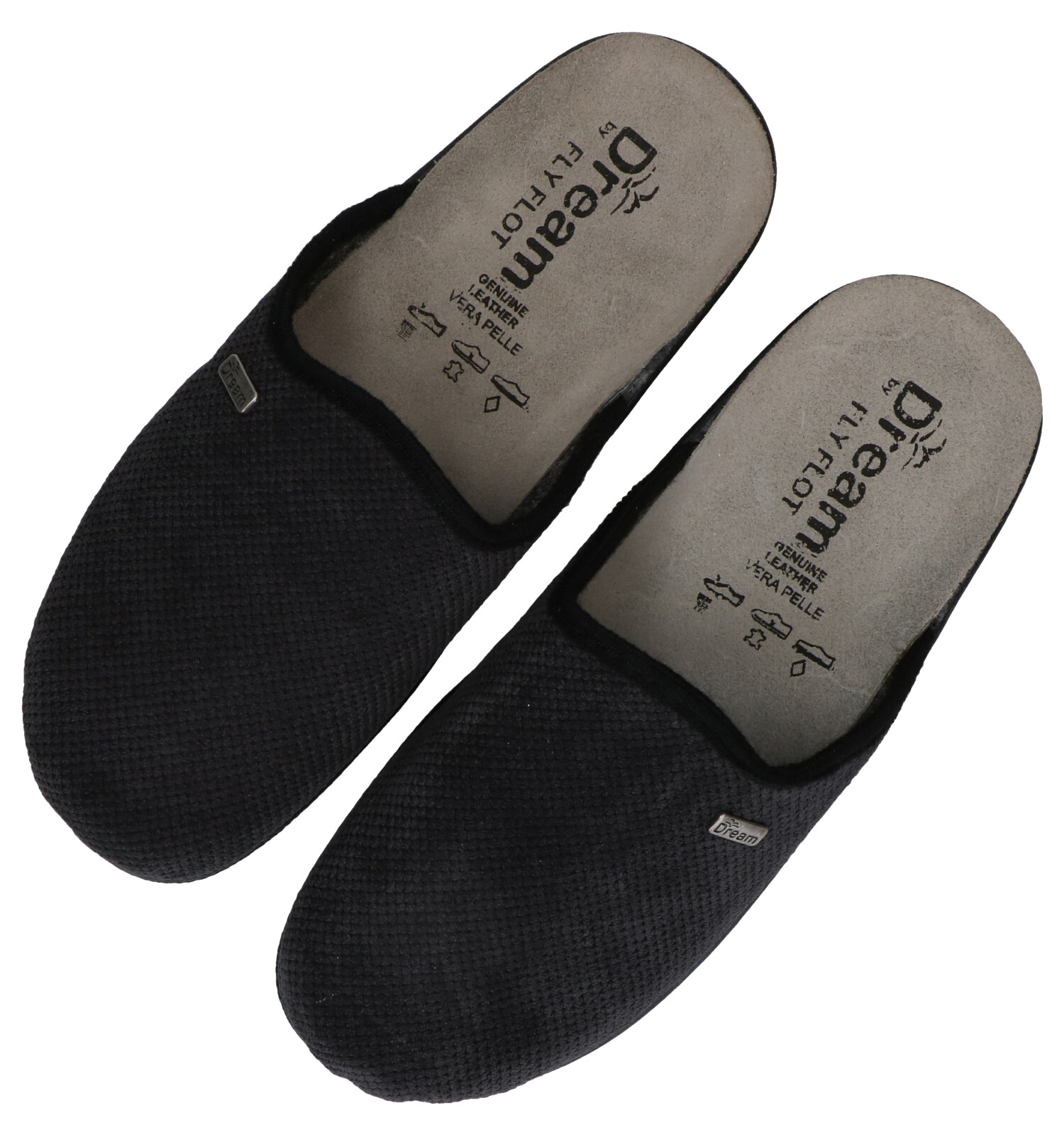 Pantoffels grijs