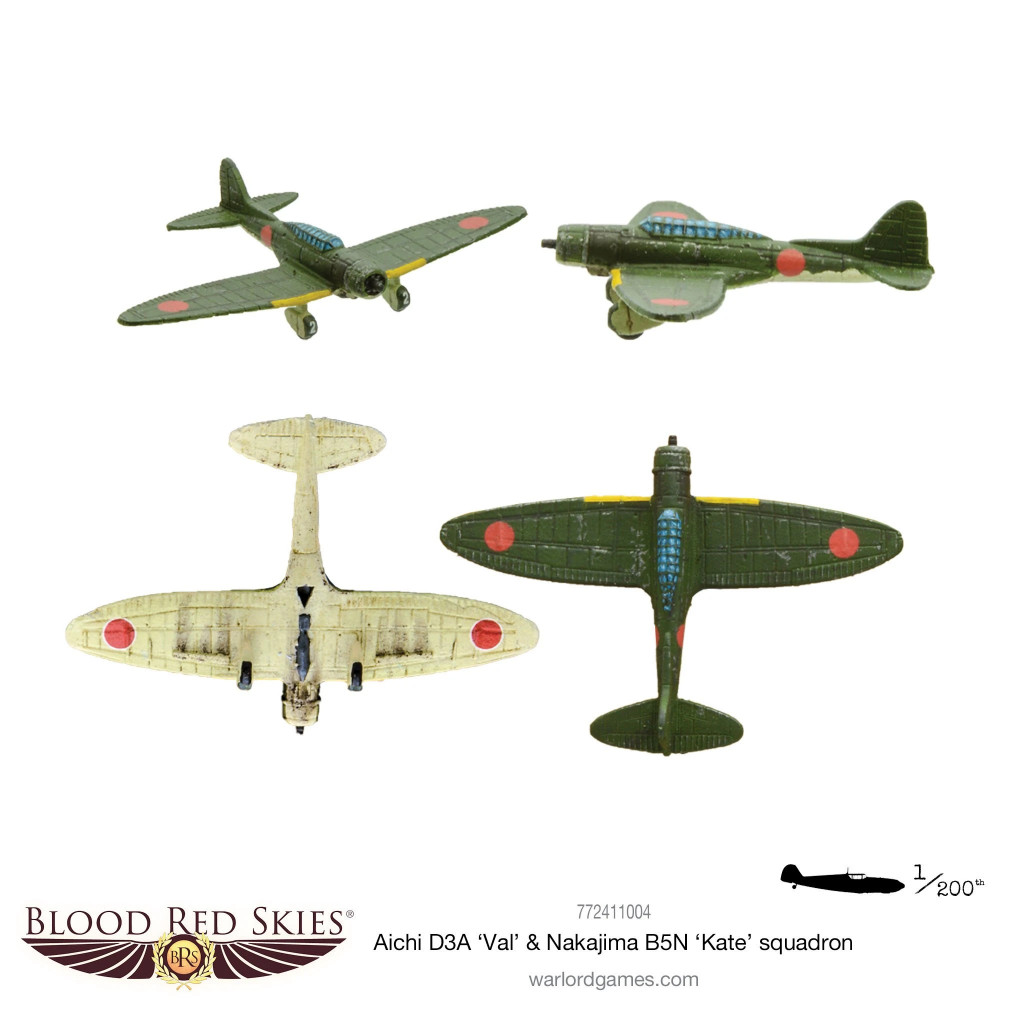 Blood Red Skies - Aichi D3A 'Val' & Nakajima B5N 'Kate' Squadron
