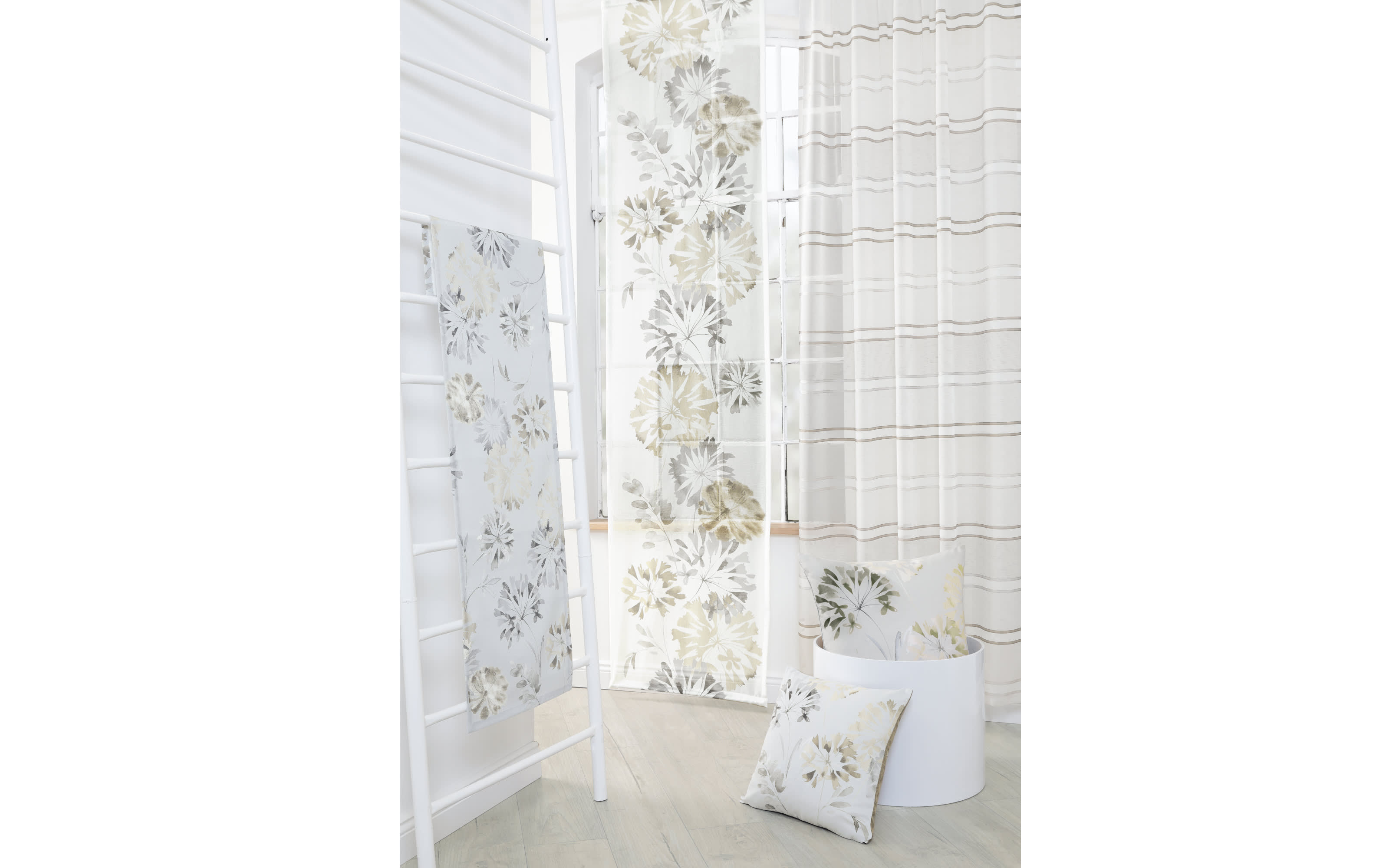 Tischläufer Carina, taupe, 40 x 140 cm