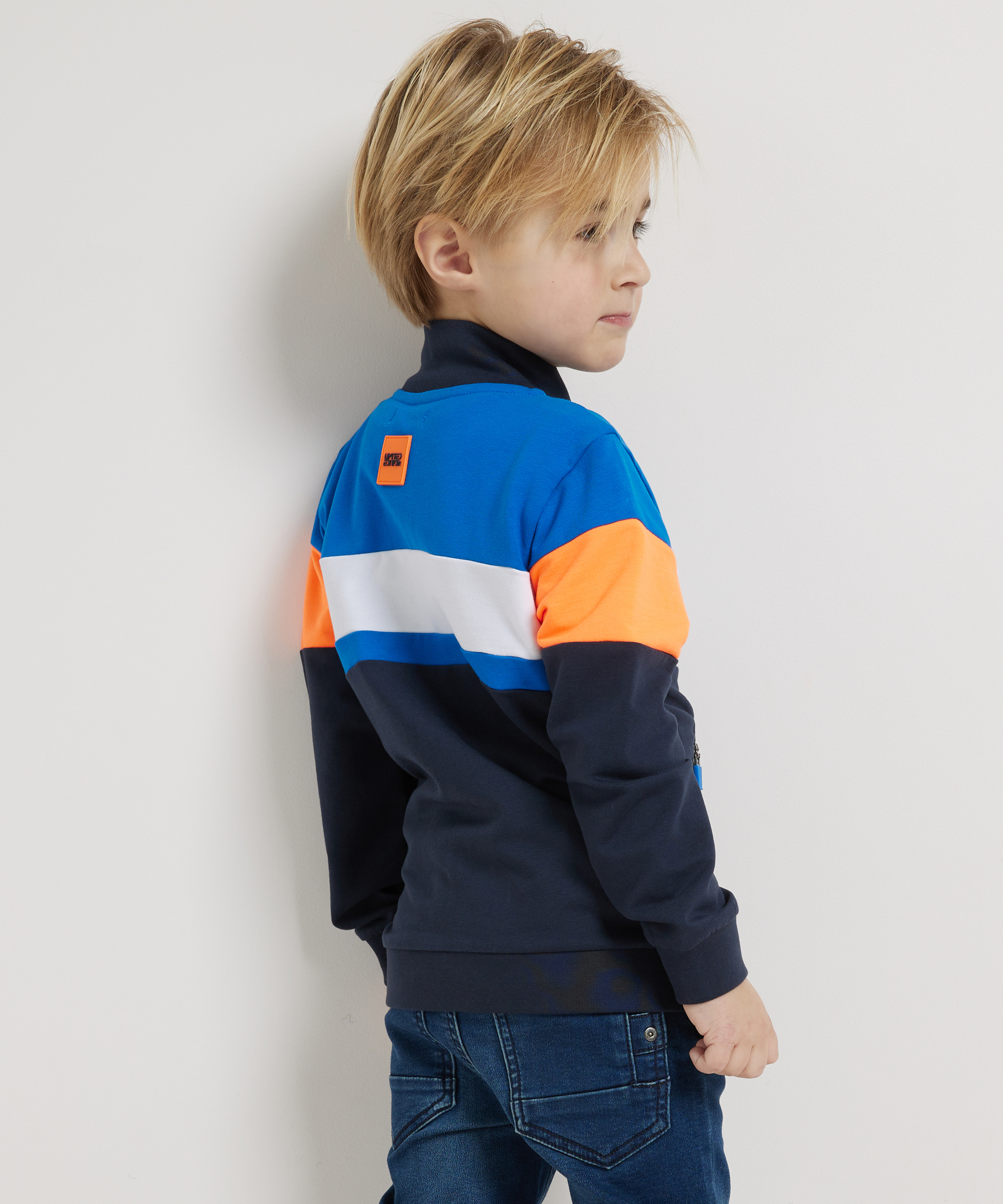 kleurblok vest