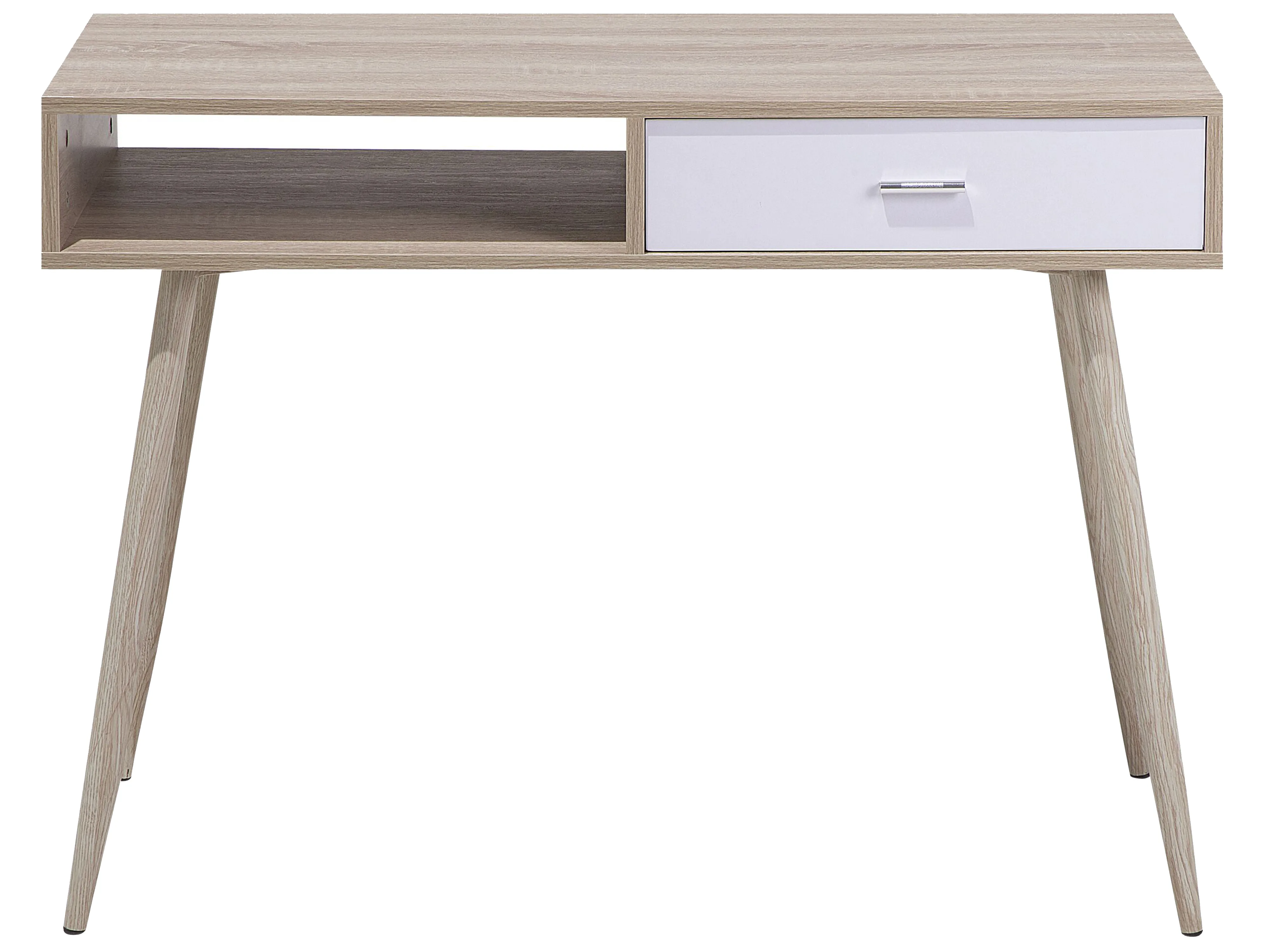 Bureau DEORA Lichtbruin 100 cm 48 cm met lades