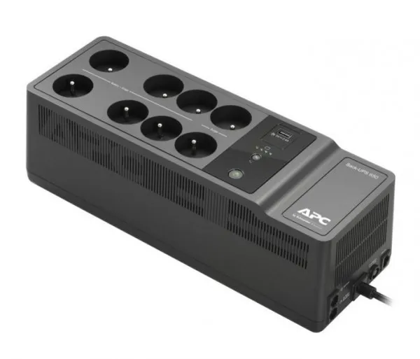APC Back-UPS BE650G2-CP - UPS - AC 220-240 V - 400 Watt - 650 VA - output-stikforbindelser: 8