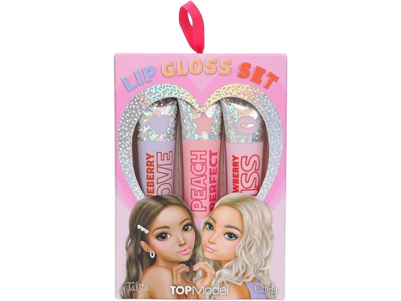 Topmodel Schminkset Lip Gloss Top Model 3 Stück, 8 ml pro T Schimmernder Lipgloss