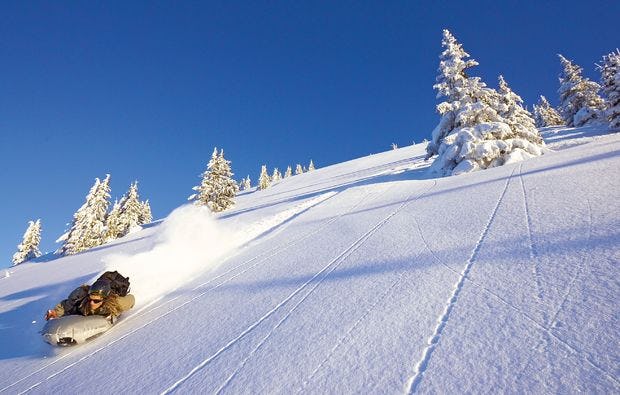 Schneeschuhwanderung mit Airboarden Immenstadt