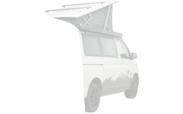 Outwell Sandcrest L Vorzelt / Heckzelt für Campingbusse / Transporter Grün