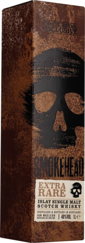 SMOKEHEAD EXTRA RARE SINGLE MALT 1LTR