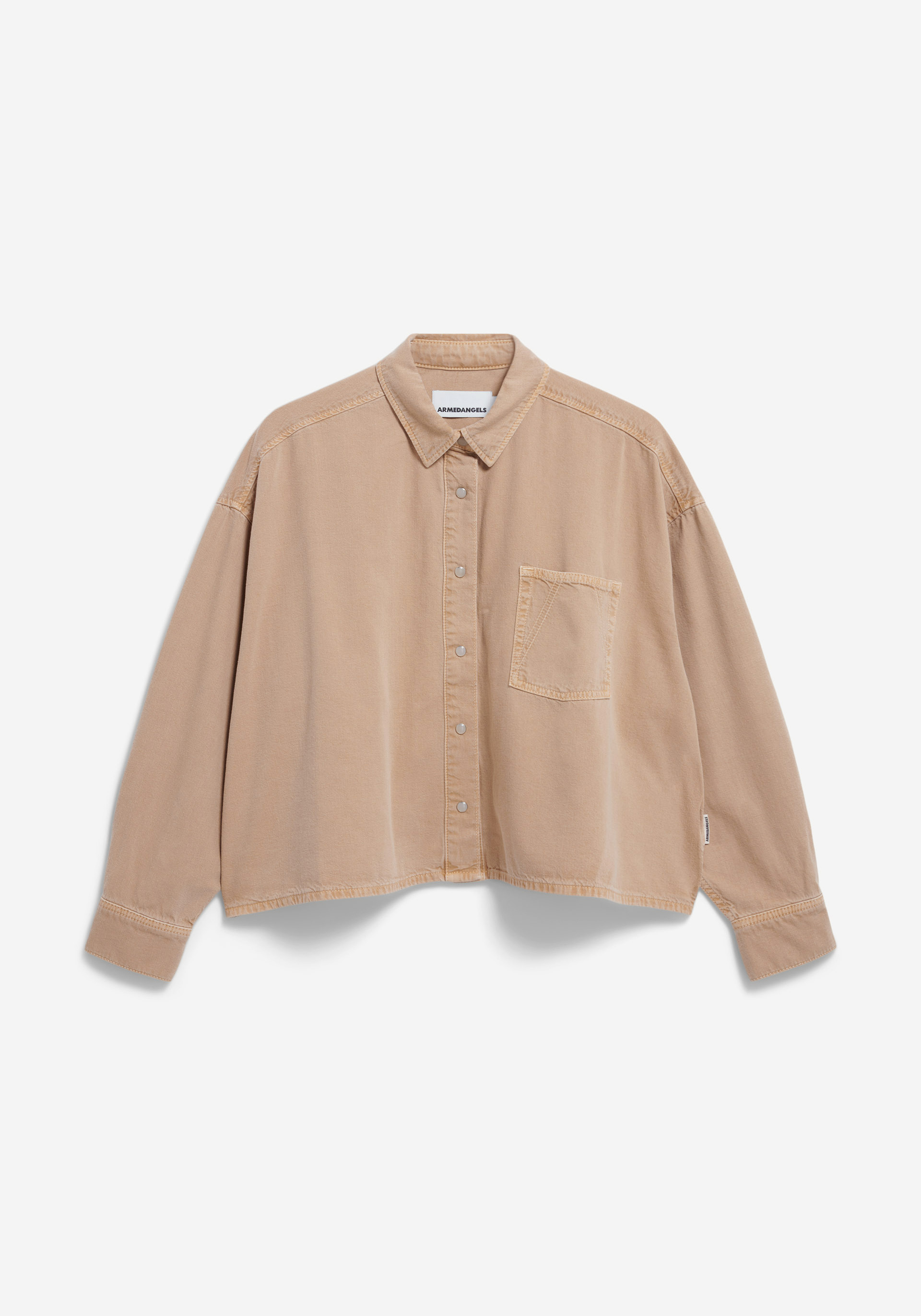Armedangels Bluse Nalaani True Camel