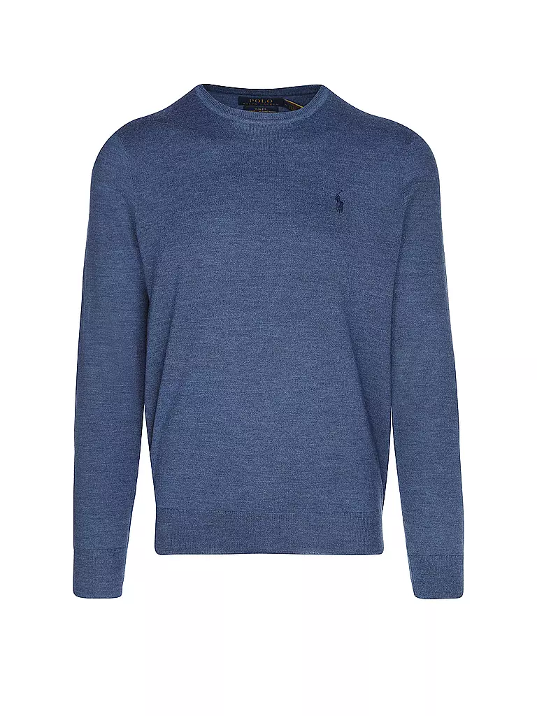 POLO RALPH LAUREN Pullover Slim Fit hellblau