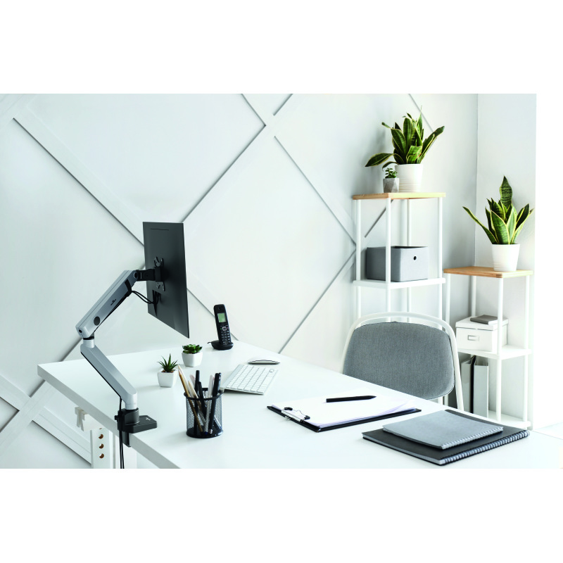 Bras support écran simple SELECT PLUS fixation sur table