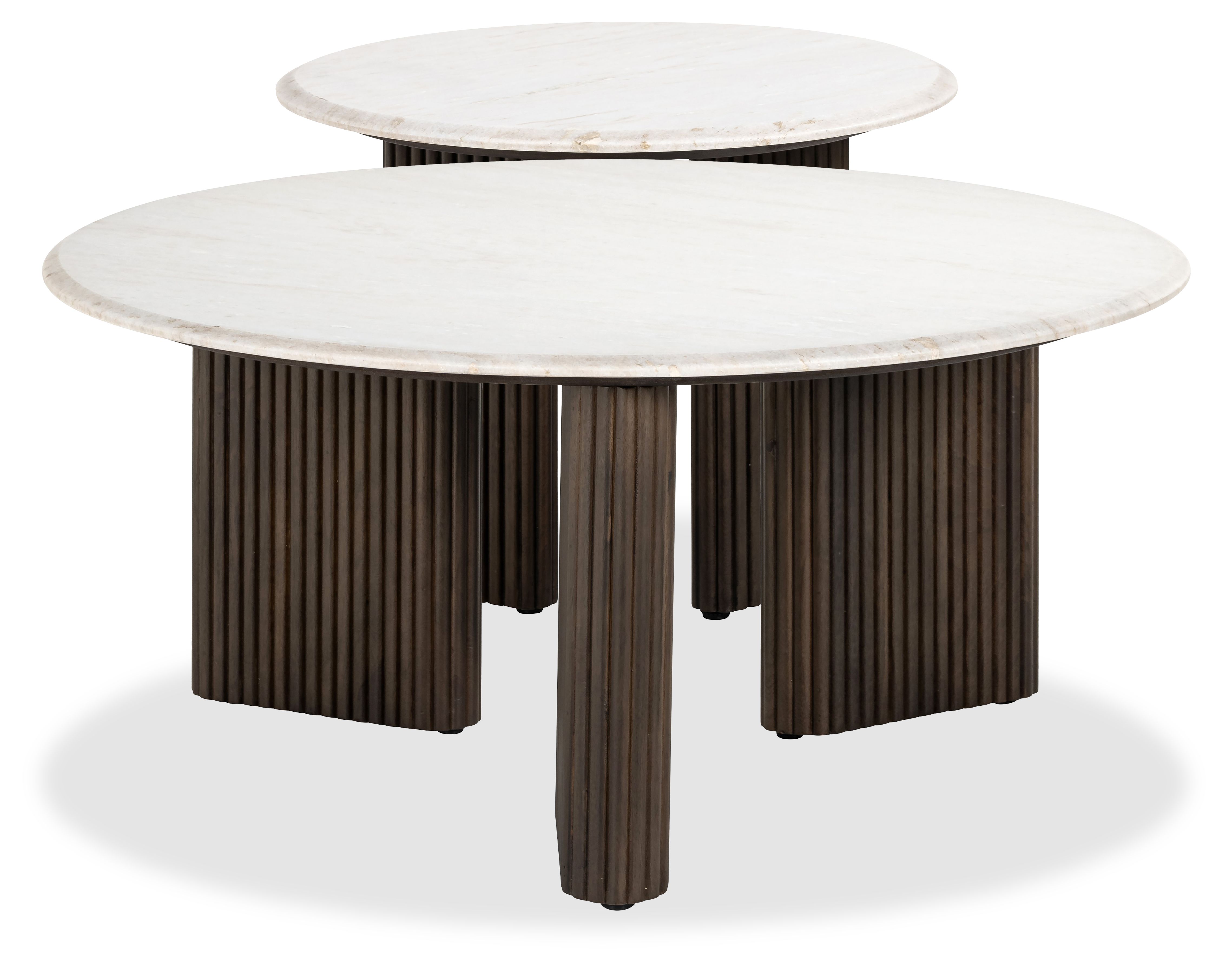 Salontafelset 7773 & 7774 Mayfield ⌀90  x H42 cm