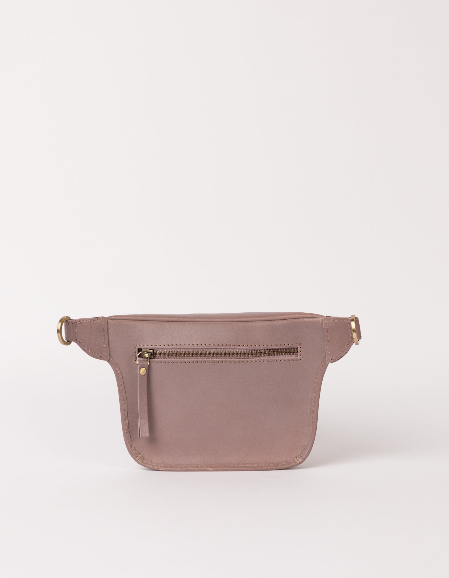 Beck's Bum Bag - Pale Mauve Classic Leather
