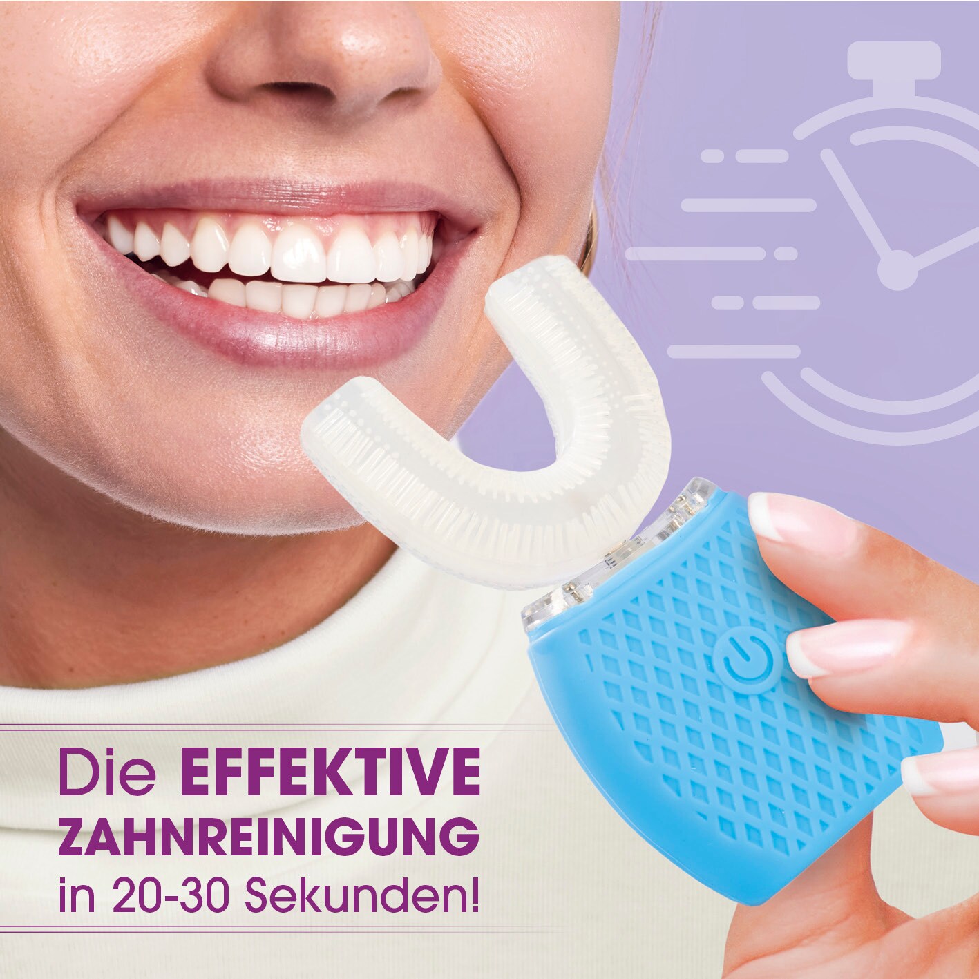VITALmaxx Schall-Zahnbürste 360° automatisch 2.0