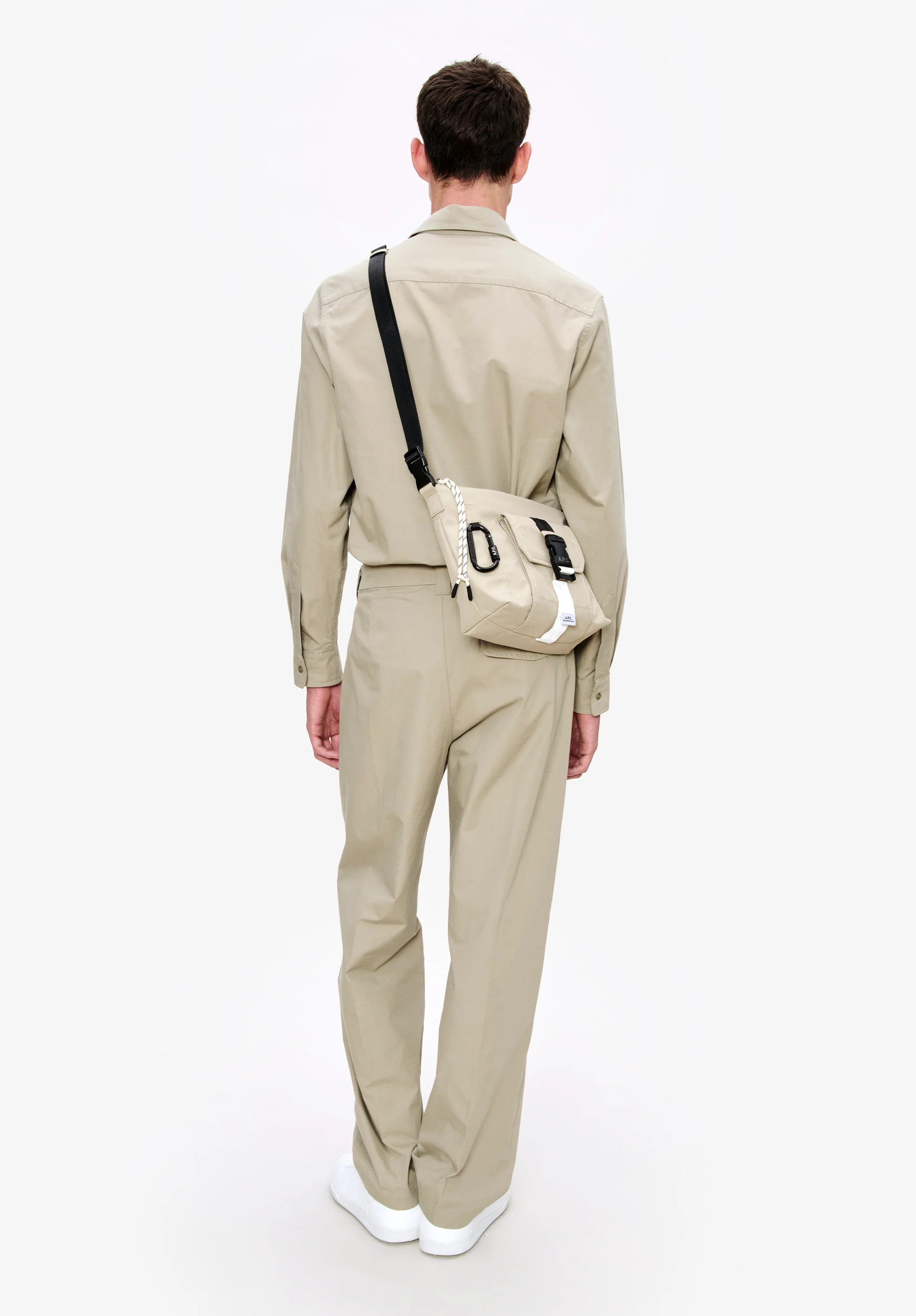 Chemise vert sauge esprit militaire - Vert sauge