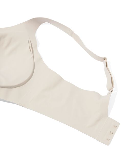 soutien-gorge préformé sans armatures crème