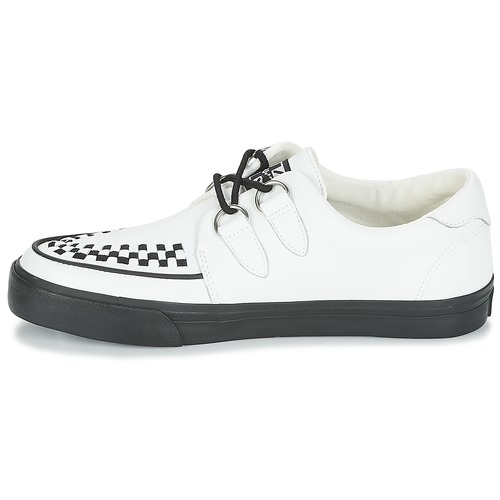 TUK - CREEPERS SNEAKERS - Blanc / Noir
