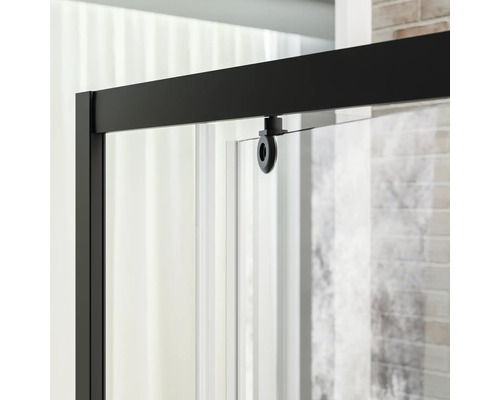 Complete douche-unit SCHULTE Jersey II 90 x 90 x 215 mm zwart