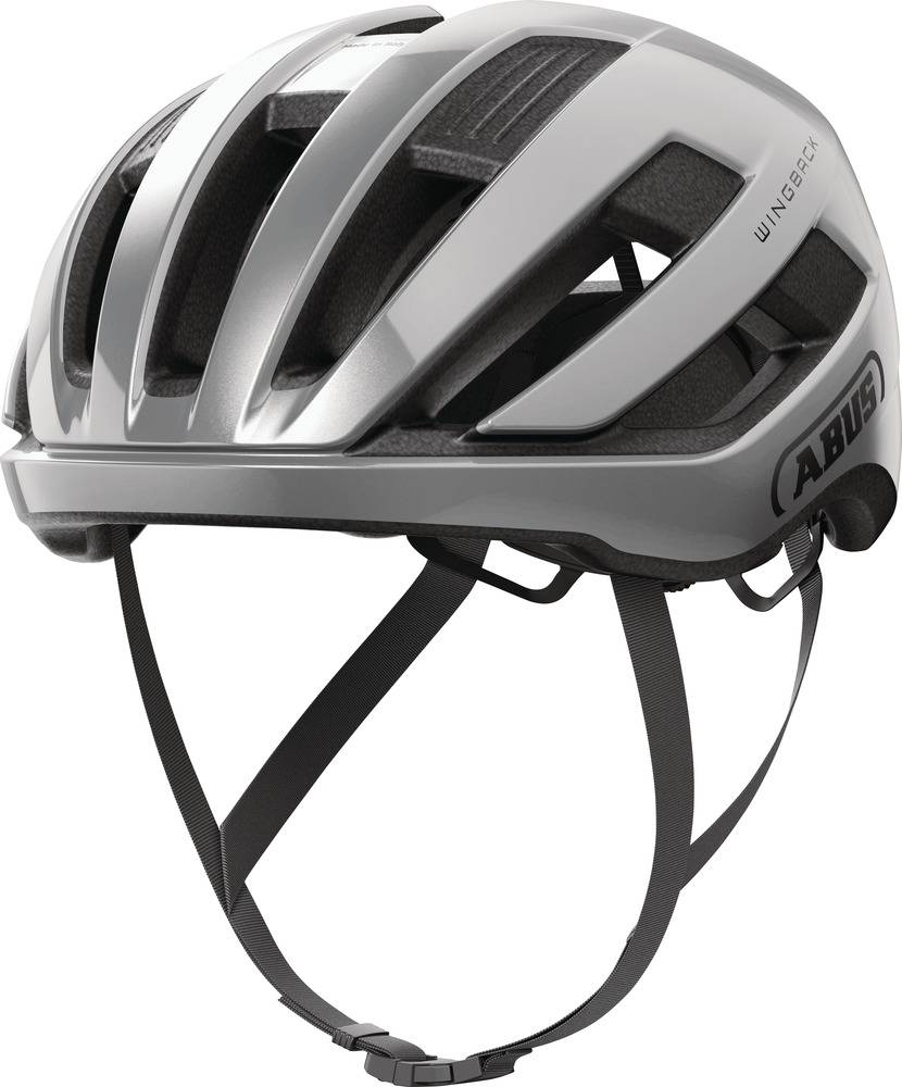 ABUS WingBack Cykelhjelm Gleam Silver