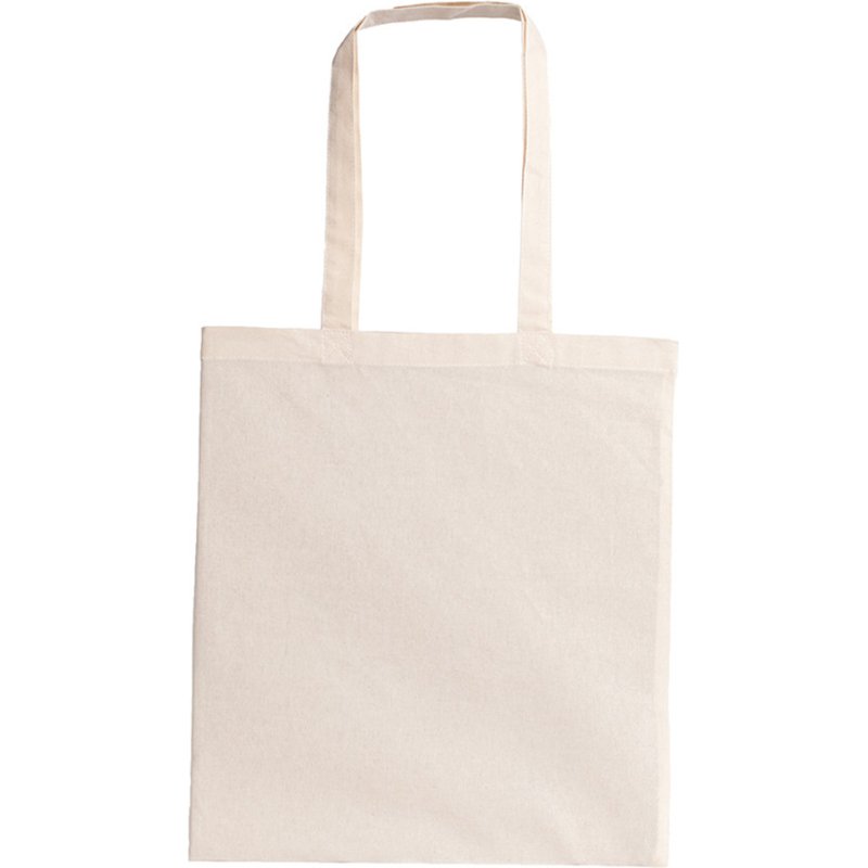 Sac en coton publicitaire Tote Bag 140 g/m² - 10 L - marquage 1 couleur ou multicolore