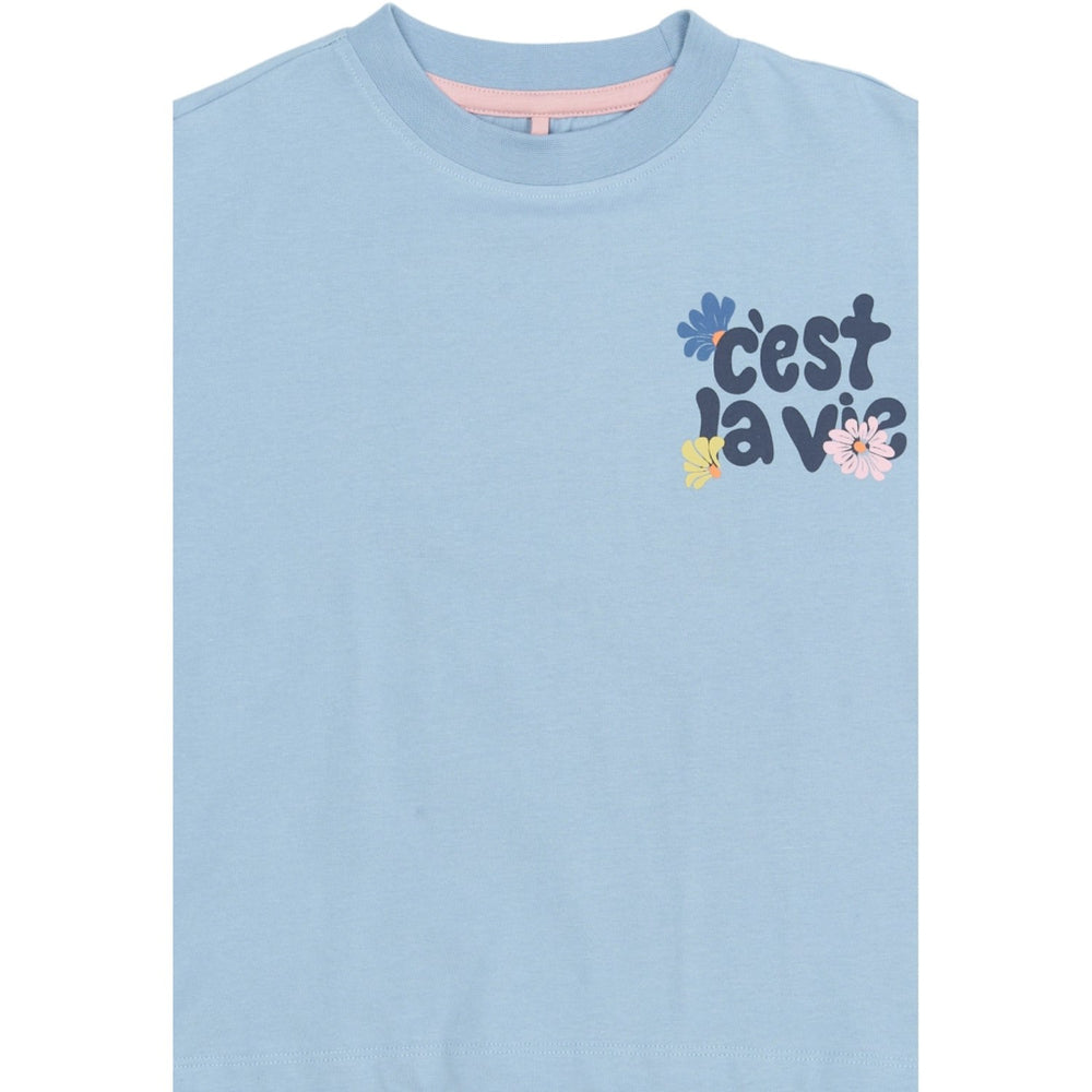 Køb The New Forever Blue Tnsandra Os S_S Tee