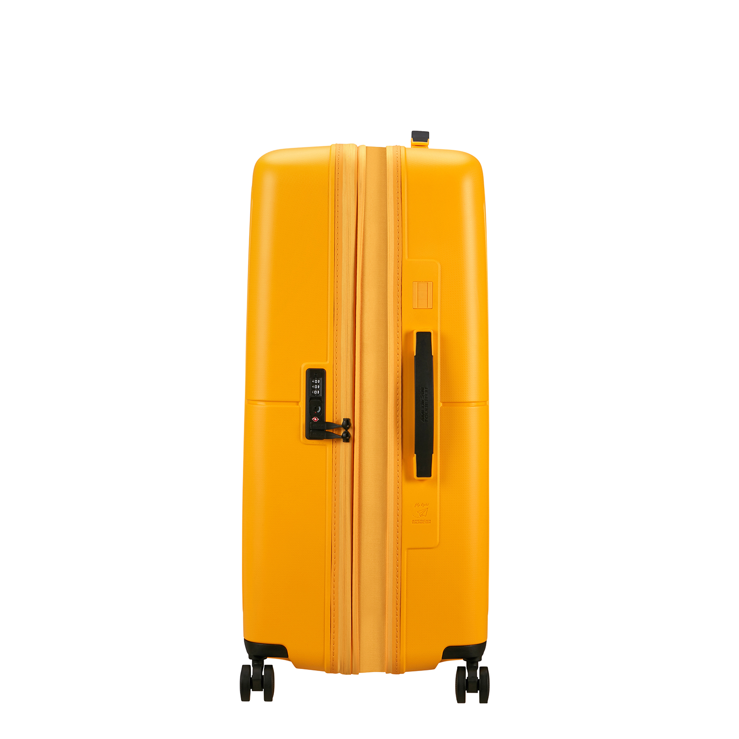 American Tourister Dashpop Spinner 77 Exp golden yellow