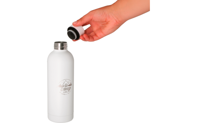 Camplife Edelstahl Thermo-Trinkflasche 500 ml