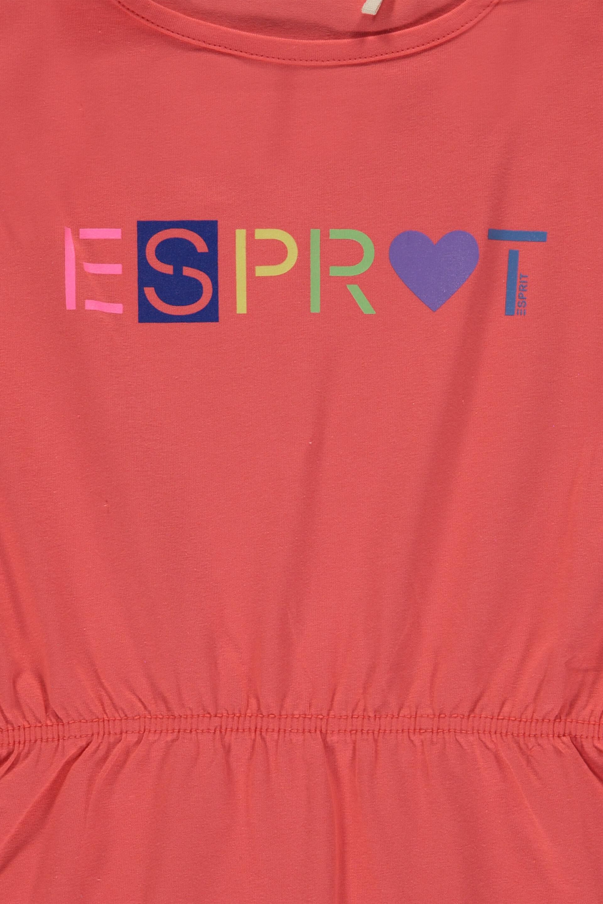 Mini-robe en jersey à logo imprimé
