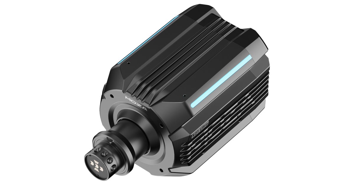 MOZAR21 Ultra Direct Drive Wheel Base  (Zwart)