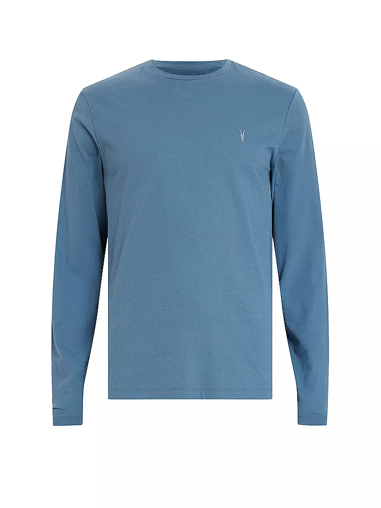 ALLSAINTS Langarmshirt BRACE blau