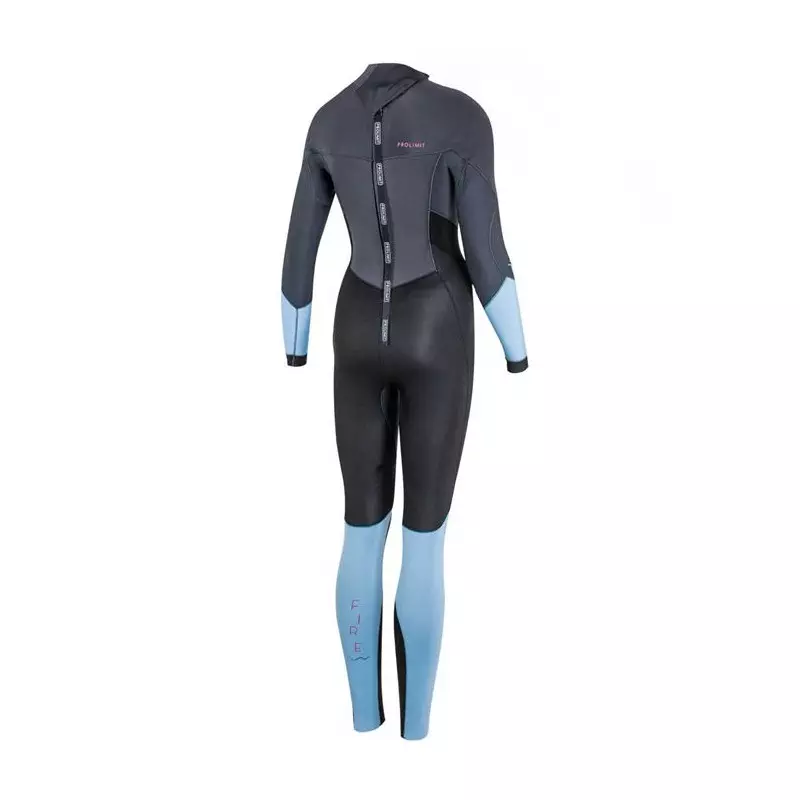 Combinaison intégrale femme PROLIMIT Fire Backzip 5/3 Zodiac 2 lining GBS Black/Blue