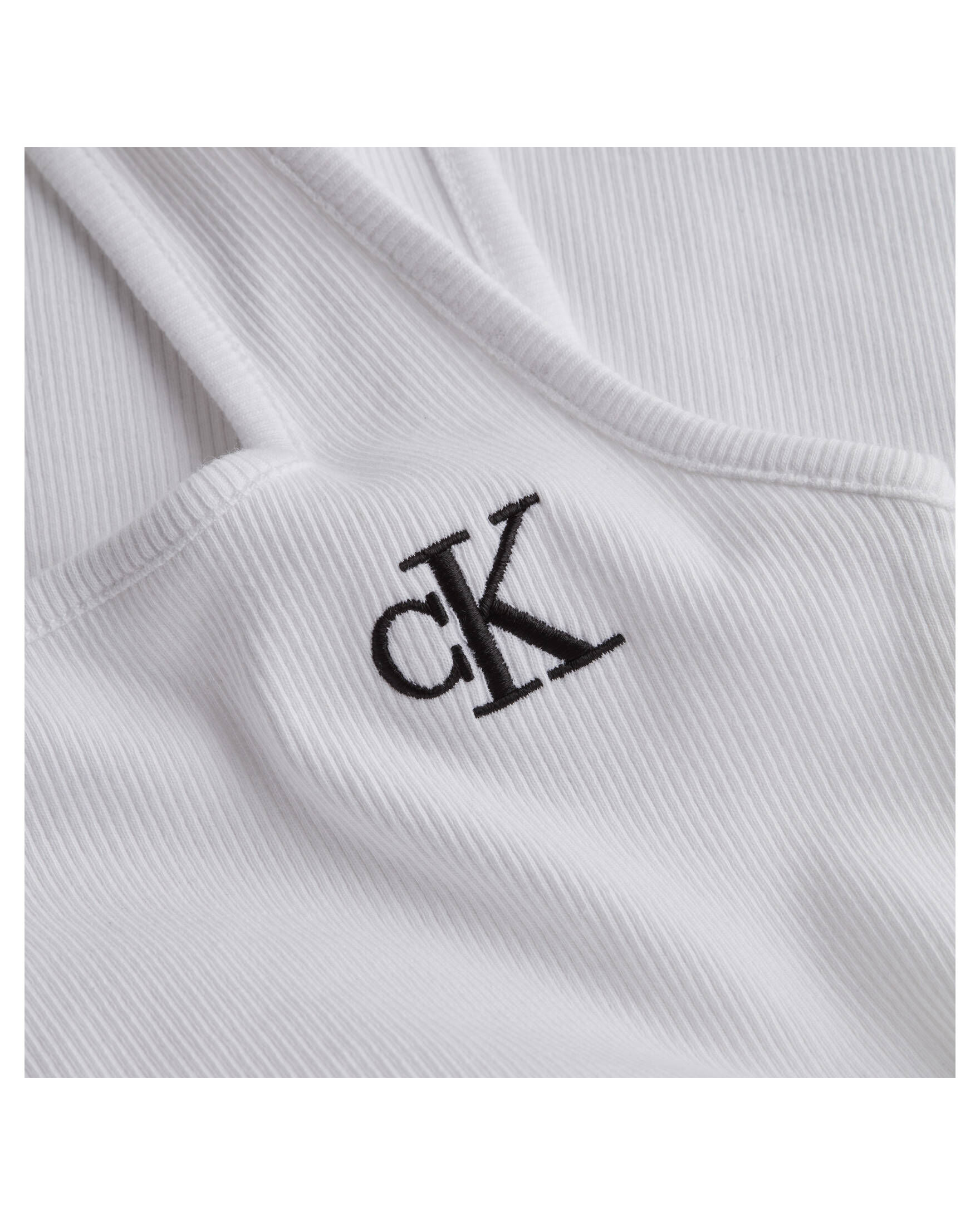 CALVIN KLEIN JEANS| Damen Tanktop CK RIB TANK TOP