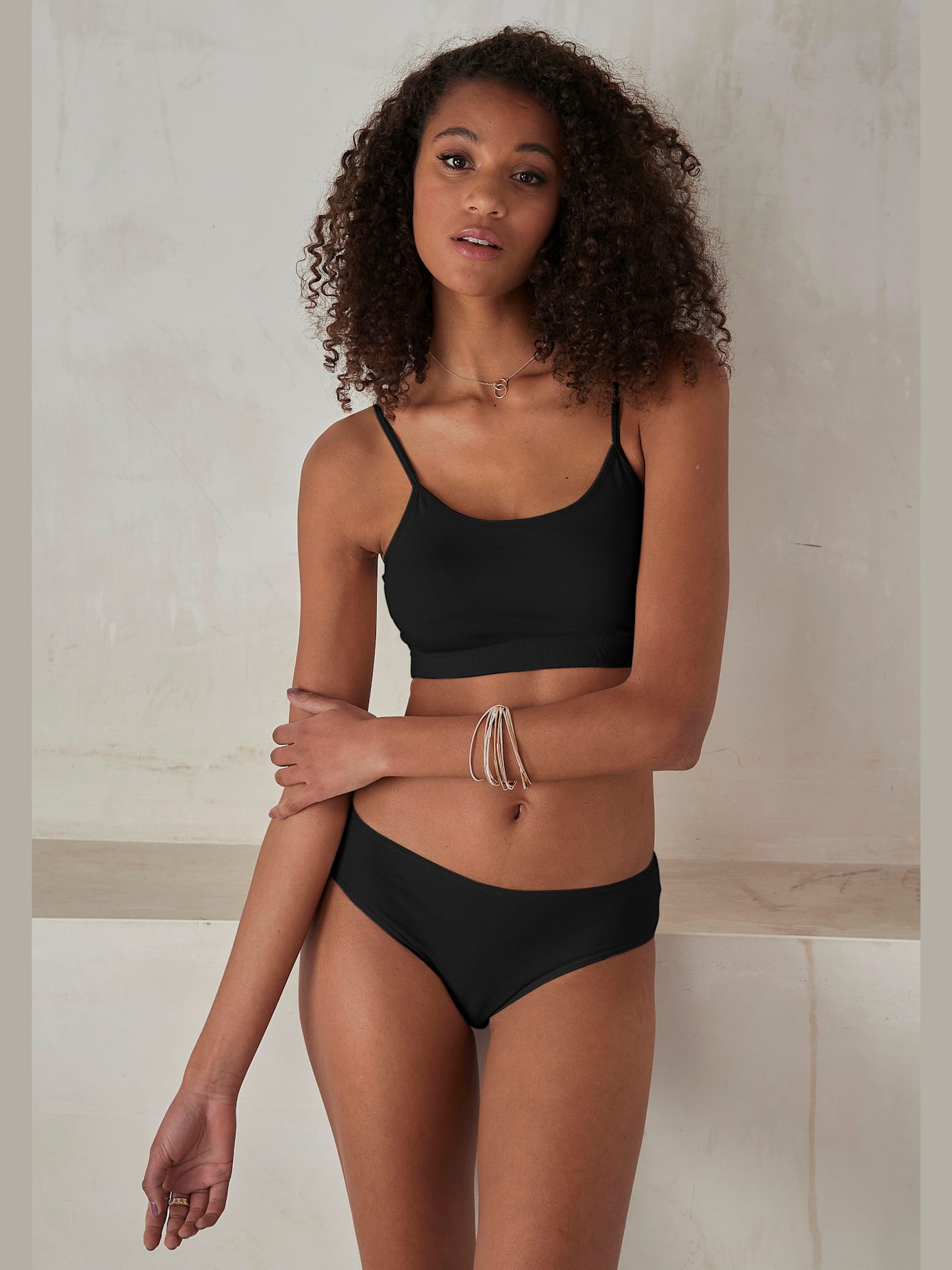 Slips jazz lot de 4 panties lascana