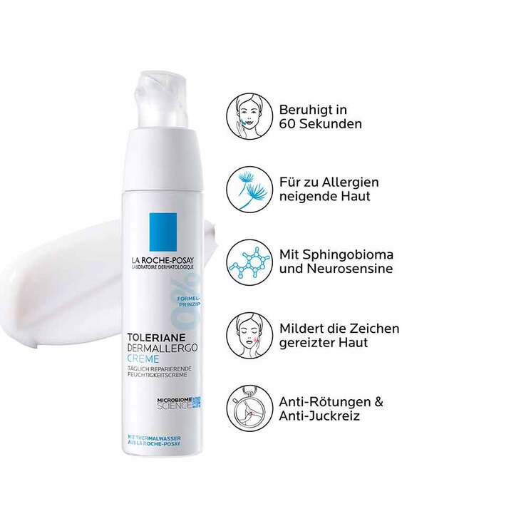 La Roche Posay Toleriane Dermallergo Creme, 2x40 ml