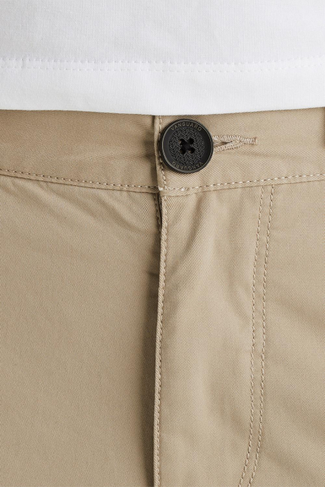Vanguard beige heren korte broek