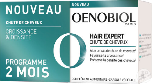 Oenobiol Hair Expert Perte De Cheveux Croissance Et Densité 2x60 Capsules