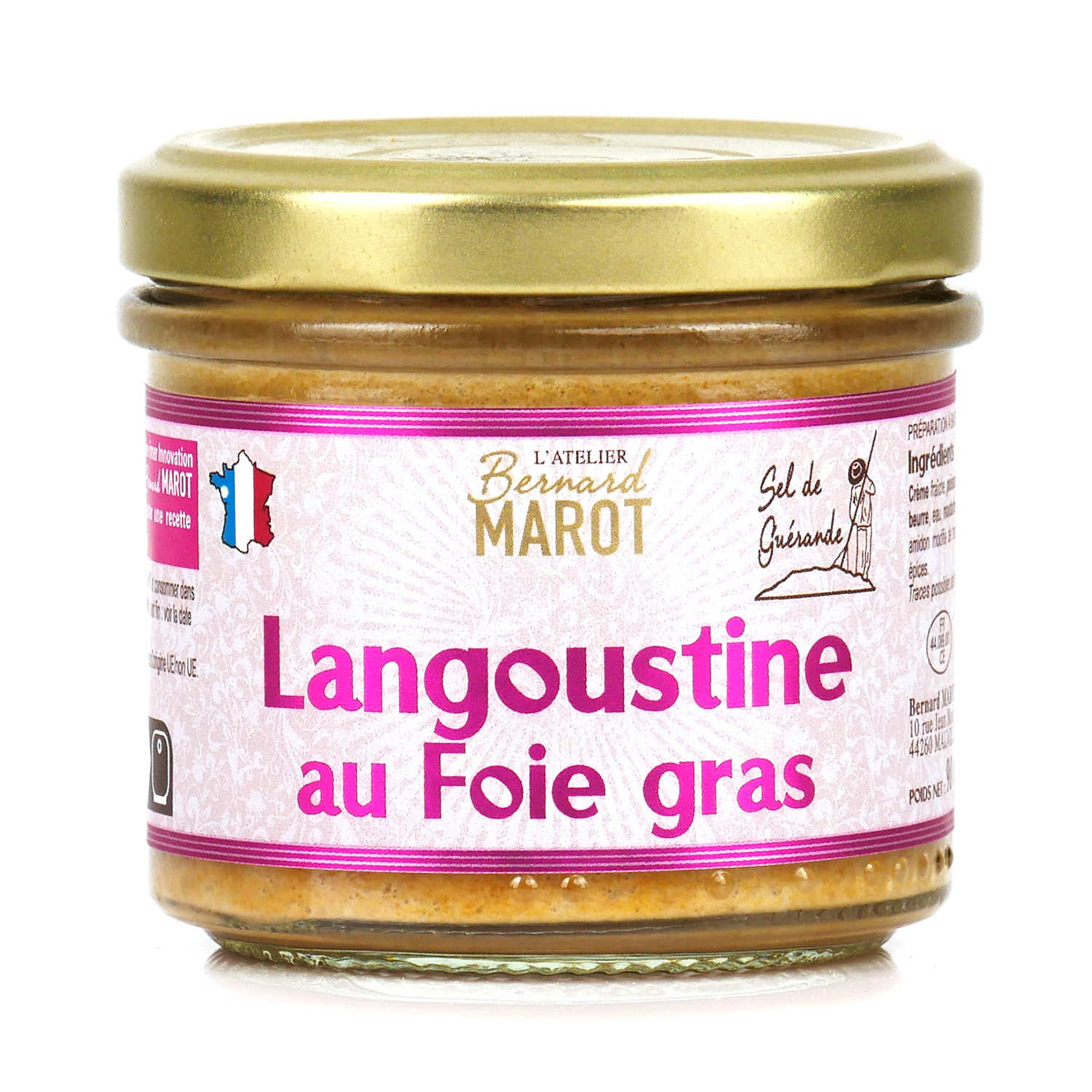 Langoustine au foie gras à tartiner