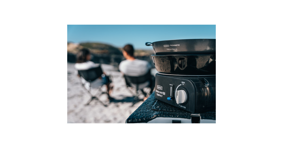 CadacSafari Chef 30 Compact gasbarbecue  (ø 30 cm)