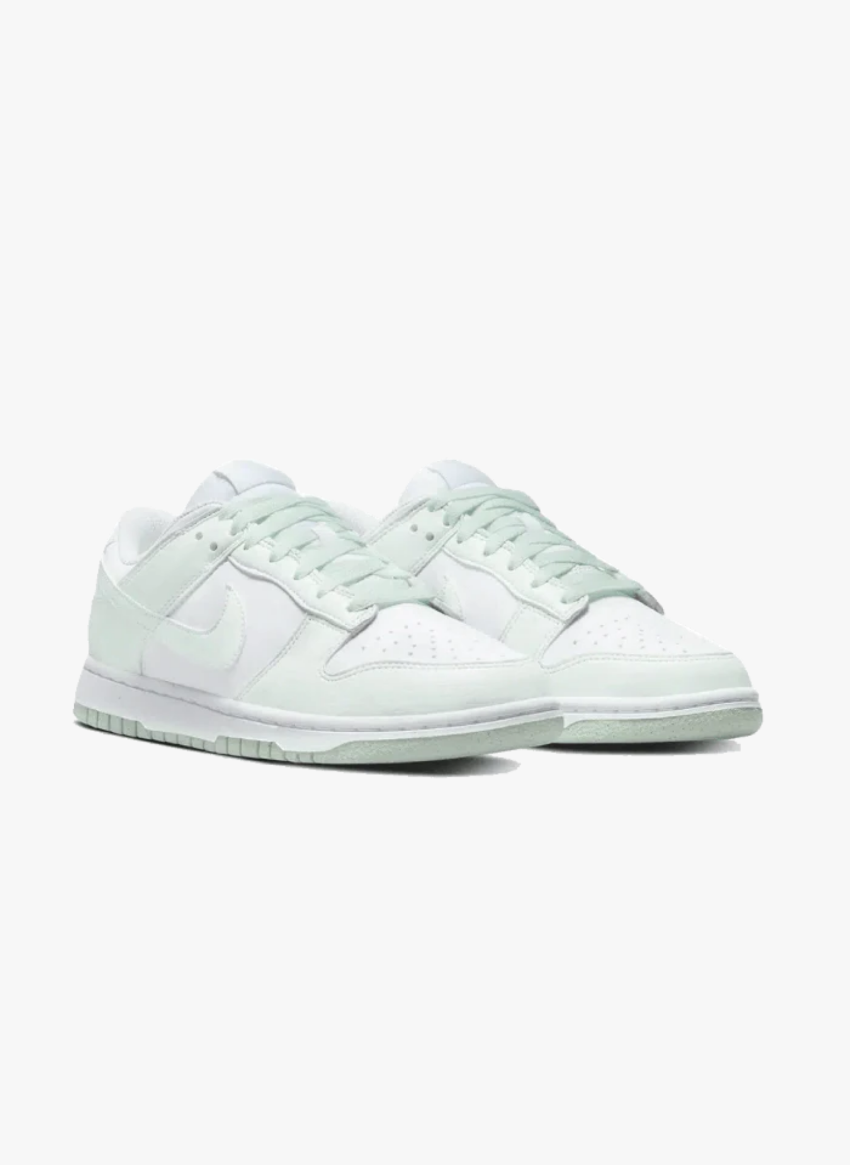 Dunk low next nature white mint | Vert