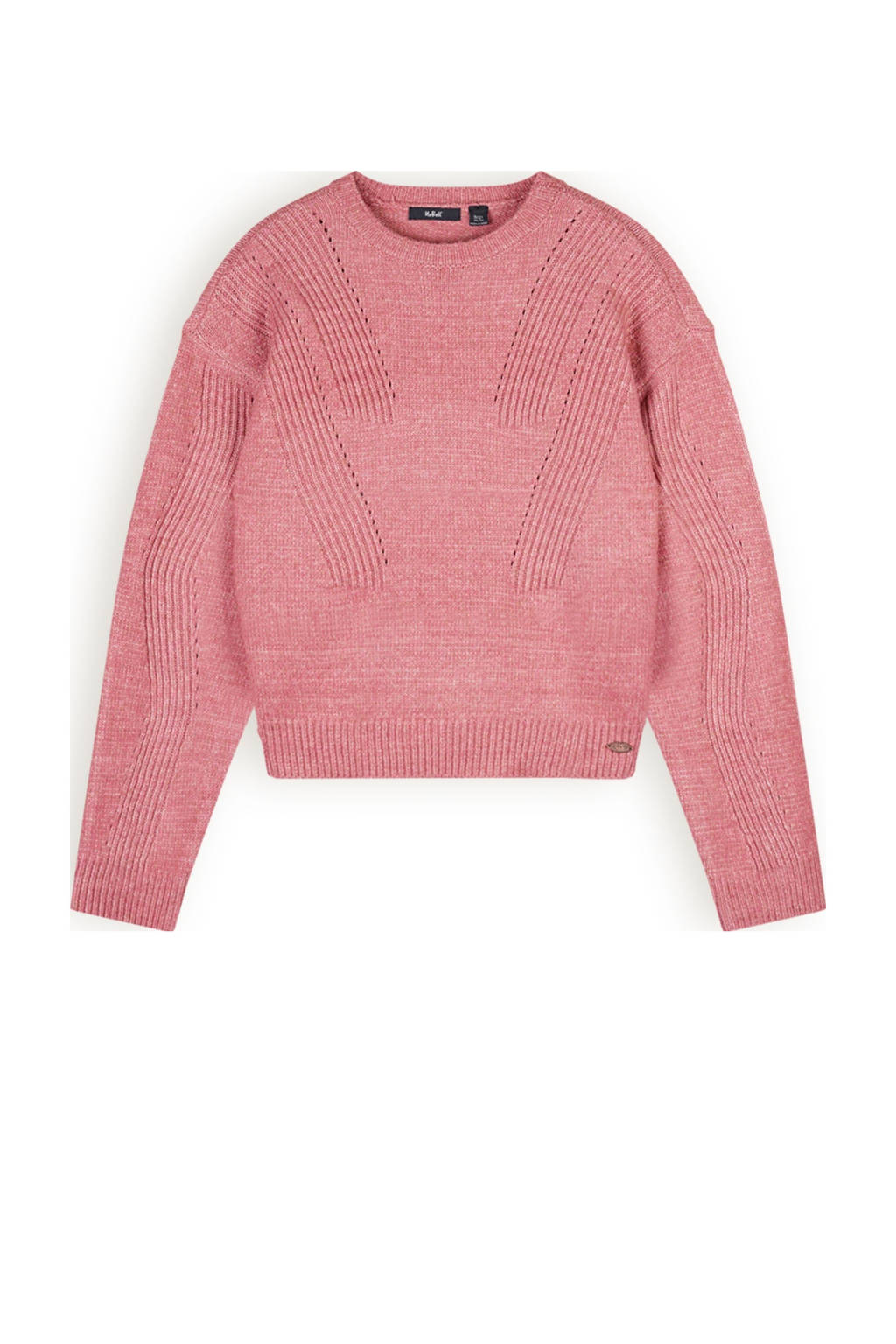 NoBell’ gebreide trui roze