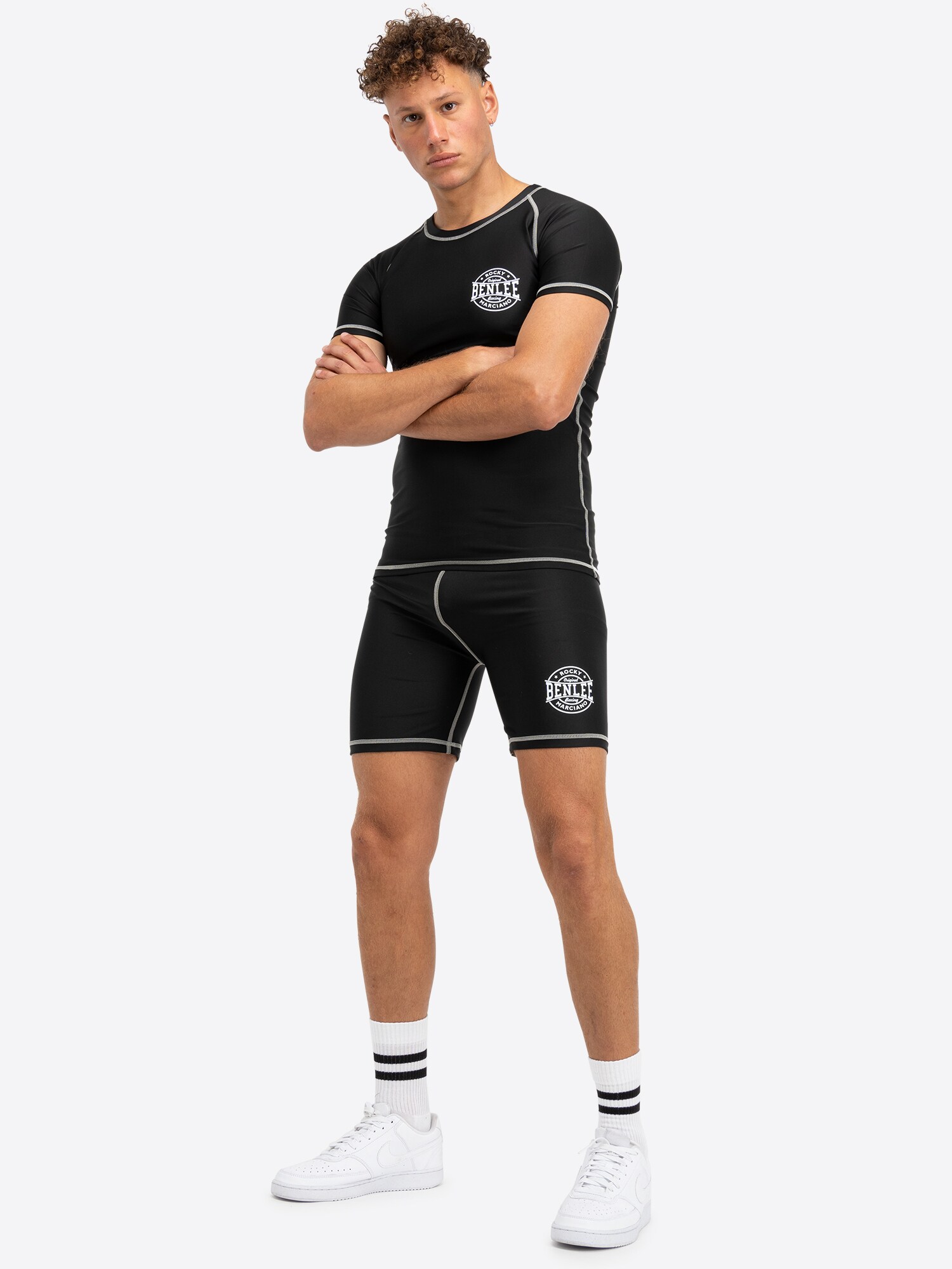 BENLEE Herren Funktionsshorts schmale Passform SLOPEDOWN