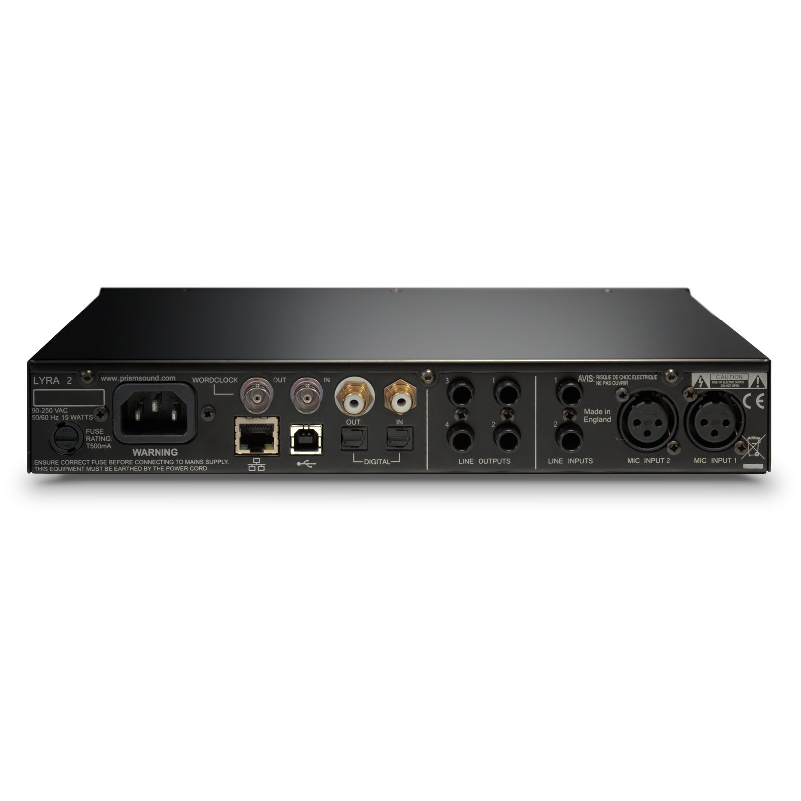 Prism Sound Lyra 2 audio interface