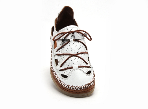 Coco abricot basses femme melincourt blanc