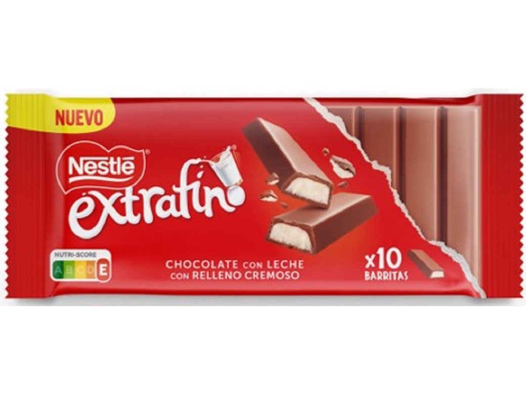 TABLETE CHOC. LEITE EXTRAFINO RECHEIO CREMOSO 100G