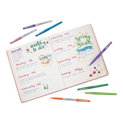 Paper Mate Flair Original - Pack de 16 feutres - couleurs assorties
