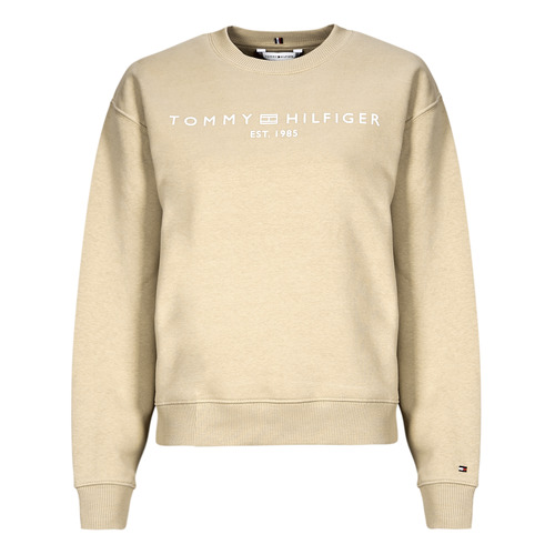 Tommy Hilfiger - MDRN REG CORP LOGO C-NK SWTSHRT - Beige