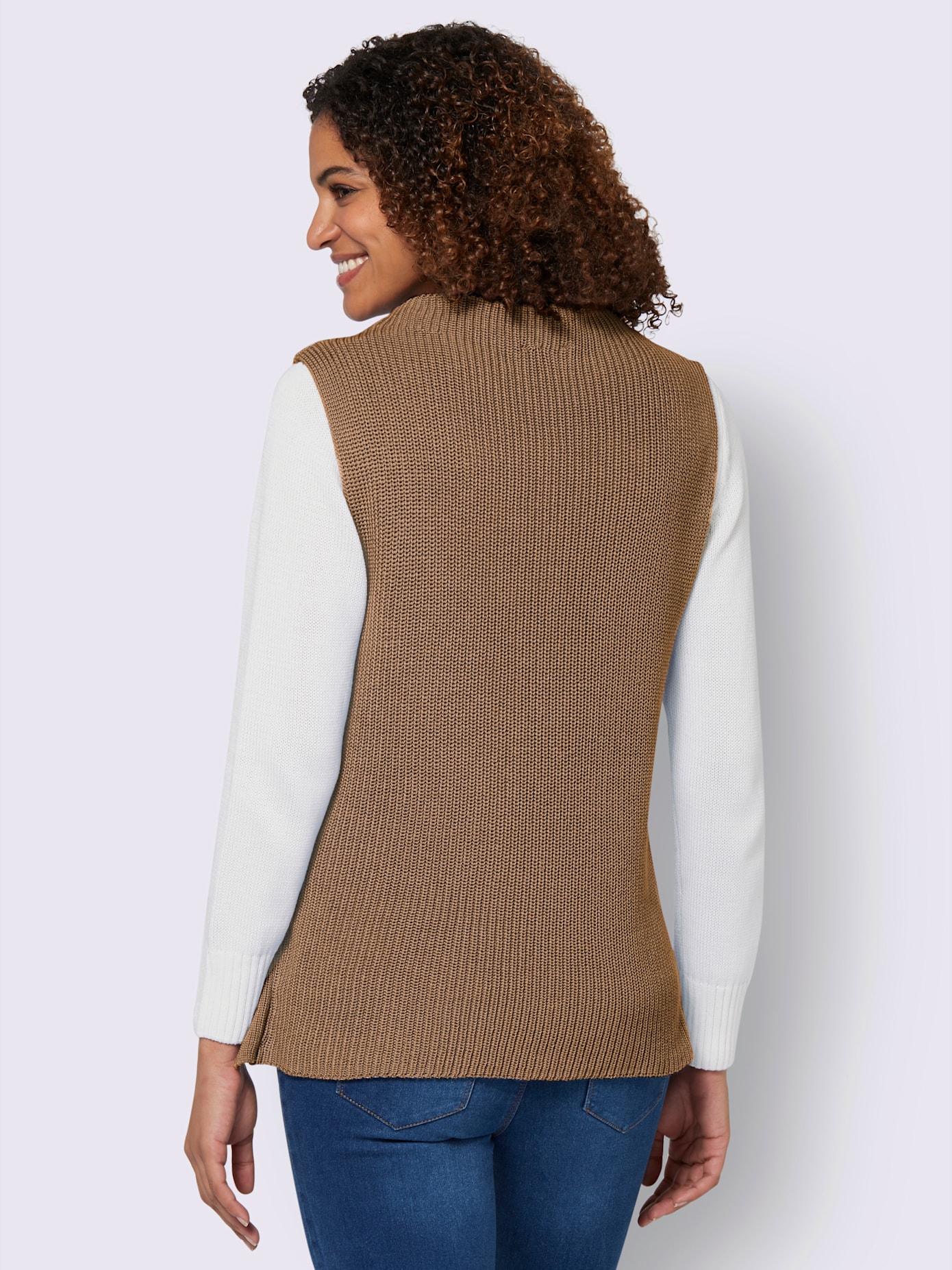 Débardeur en tricot 50% coton
